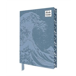 Katsushika Hokusai: Great Wave Artisan Art Blank Notebook (Flame Tree Journals)