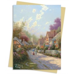 Thomas Kinkade: Cobblestone Village Greeting Card Pack: Pack of 6