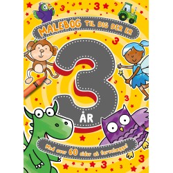 Malebog til dig der er 3 år