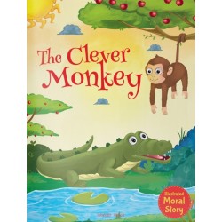 The Clever Monkey: Illustrated Moral Story for Children
