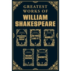 Greatest Works of William Shakespeare - Hamlet | Othello | The Merchant of Venice | Macbeth | The Comedy of Errors | Romeo and Juliet | Julius Caeser |  Twelfth Night | A Midsummer Night's Dream | As You Like It: Boxed Set of 10