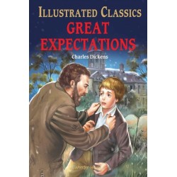 Great Expectations : Illustrated Children Classic: English Novel With Review Questions