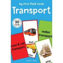 My First Flash Cards Transport: Early Learning Cards For Kids