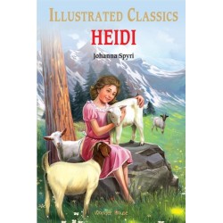 Heidi : Illustrated Children Classics: English Novel With Review Questions