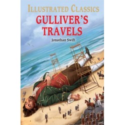 Gulliver Travels : Illustrated Children Classics: English Novel With Review Questions