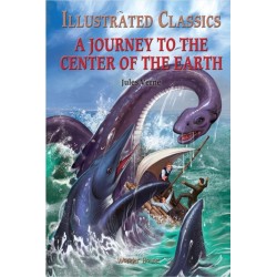 Journey To The Center of The Earth: Illustrated Abridged Children Classics English Novel With Review Questions (Hardback)