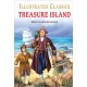 Treasure Island : llustrated Children Classic: English Novel With Review Questions