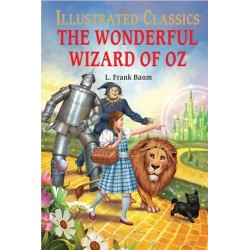 The Wonderful Wizard of Oz : llustrated Children Classic: English Novel With Review Questions