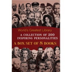 World's Greatest Library : A Collection of 200 Inspiring Personalities: Boxset of 8 Biographies