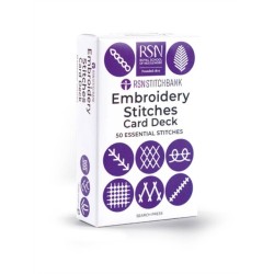 RSN Stitch Bank: The Embroidery Stitches Card Deck: 50 Essential Stitches