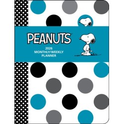 Peanuts® 12-Month 2026 Monthly/Weekly Planner Calendar