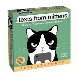 Texts from Mittens the Cat 2026 Day-to-Day Calendar