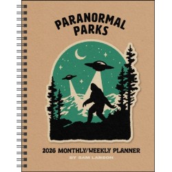 Paranormal Parks 12-Month 2026 Monthly/Weekly Planner Calendar