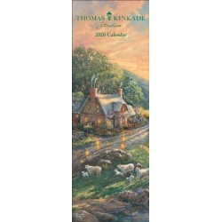 Thomas Kinkade Studios 2026 Slim Calendar