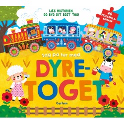 Tag på tur med dyretoget: Med 40 puslespilsbrikker