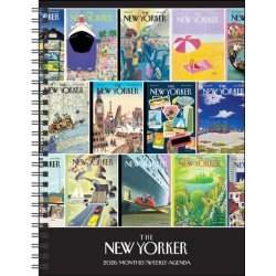 The New Yorker Magazine 2026 Monthly/Weekly Agenda Calendar