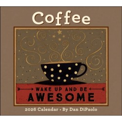 Coffee 2026 Deluxe Wall Calendar