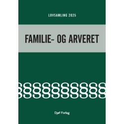 Lovsamling - Familie- og arveret: 2025