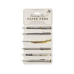 Fabulously Flat Paper Pens
