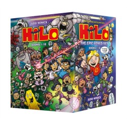 Hilo: The Epic Boxed Set (Books 1-10): (A Graphic Novel Boxed Set)