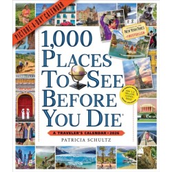 1,000 Places to See Before You Die Picture-A-Day® Wall Calendar 2026: A Traveler's Calendar