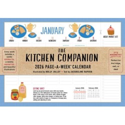 Kitchen Companion Page-A-Week Calendar 2026
