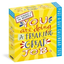 You Are Doing a Freaking Great Job Page-A-Day® Calendar 2026