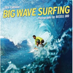 Big Wave Surfing Wall Calendar 2026