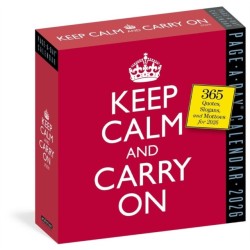 Keep Calm and Carry On Page-A-Day® Calendar 2026