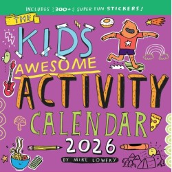 Kid's Awesome Activity Wall Calendar 2026