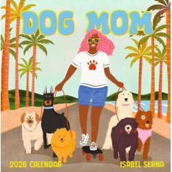 Dog Mom Wall Calendar 2026