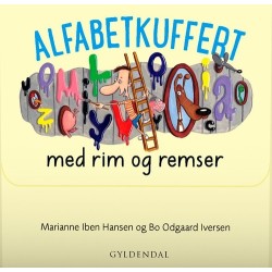 Alfabetkuffert med rim og remser