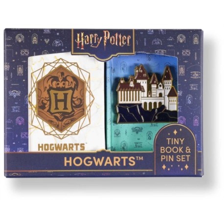 Harry Potter: Hogwarts Tiny Book and Pin Set