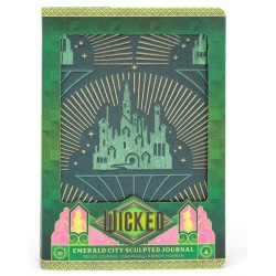Wicked: Emerald City Sculpted Journal