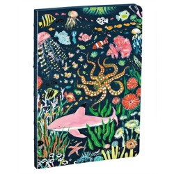 Pink Shark A5 Notebook