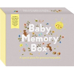 Baby Memory Box: A special place for precious keepsakes. Includes a little bag and boxes, plus mini books, notepaper, frame and more!