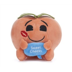 7" Peach Emoji Plush Gift