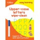 Upper Case Letters Age 3-5 Wipe Clean Activity Book: Ideal for Home Learning