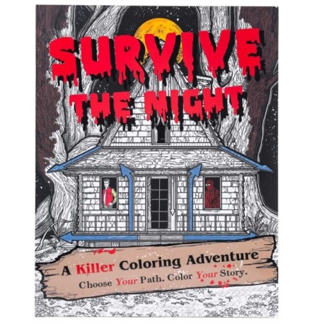 Survive The Night: A Killer Coloring Adventure