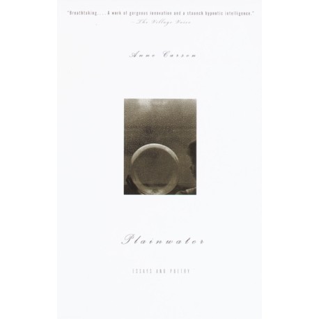 Plainwater: Essays and Poetry