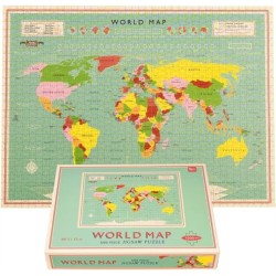 Jigsaw puzzle (1000 pieces) - World Map