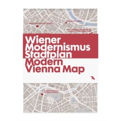 Modern Vienna Map: Wiener Modernismus Stadtplan