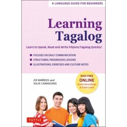 Learning Tagalog: Learn to Speak, Read and Write Filipino/Tagalog Quickly! (Free Online Audio & Flash Cards)