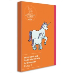 Word Cards and Tricky Word Cards for Reception: Phase 2