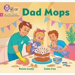 Dad Mops: Phase 2 Set 3 Blending Practice