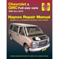 Chevrolet Express & GMC Savana full-size petrol vans (1996-2019) (USA): 97-10