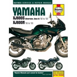 Yamaha XJ600S (Diversion, Seca II) & XJ600N Fours (92 - 03) Haynes Repair Manual: 92-03