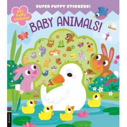 Baby Animals: 85+ Puffy Stickers