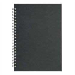 A4 Posh Pig Off White Paper 35lvs Black Silk
