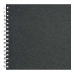 8x8 Posh Pig White Paper 35lvs Black Silk
